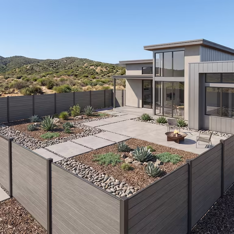 Estate fencing in Ojai
